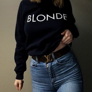 Blonde Crewneck